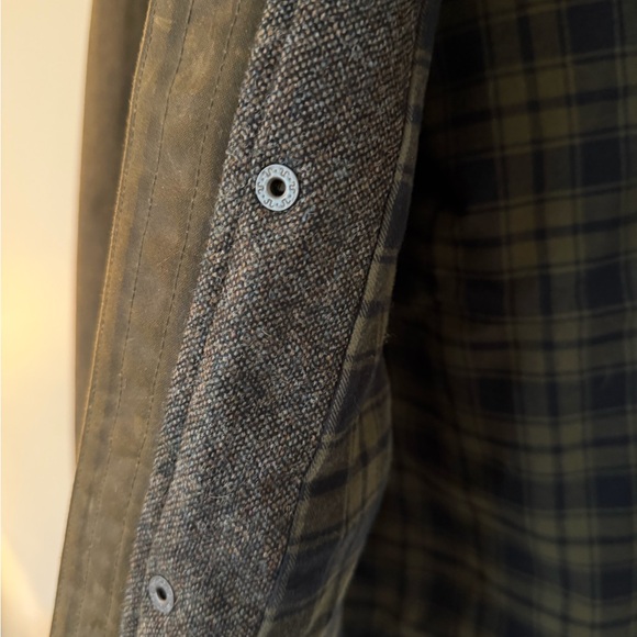 Men's Huckberry Flint and Tinder Hudson Waxed Flannel Lined Jacket XL - Picture 6 of 7